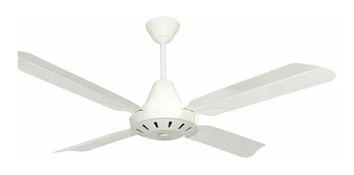 Ventilador De Techo Anca Metal Blanco Cod. Vt100 