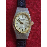 Reloj Citizen Quartz Mujer, Ed. Electro Plated (vintage).