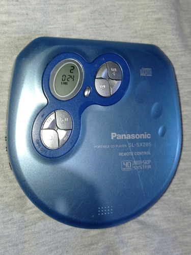 Discman Panasonic Sl-sx285 Made In Japan..no Es Sony 