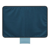 Para iMac 24''computadora De Cuero Cubierta Dust Cover Azul