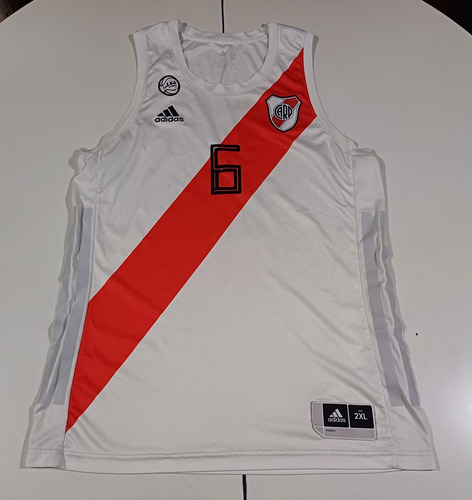 Camiseta De Basquet De River 2022 #6, Talle Xxl Detalles