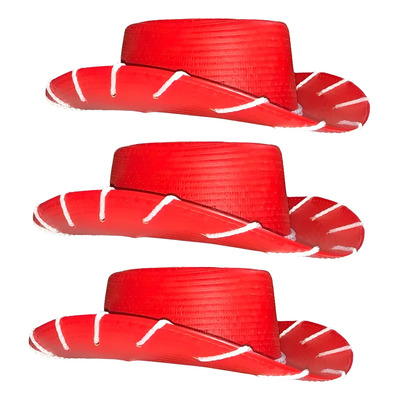 Sombrero Toy Story Vaquerita Jessy Rojo Fiesta Adulto | Envío gratis