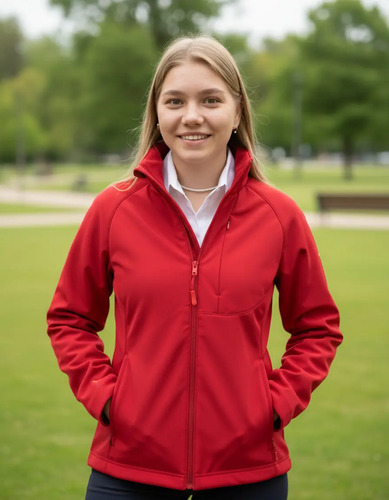 Chamarra Neopreno Tela Softshell Térmica Dama