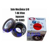 Selo Mecânico 5/8 T-06 Mola Curta Fr-15903 Em Viton Inpacom