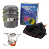 Kit Ollas Camping Olla Y Cocinilla Camping Olla Camping