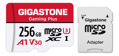 Tarjeta Micro Sd De 256 Gb, Gaming Plus Microsdxc 100 Mb/s