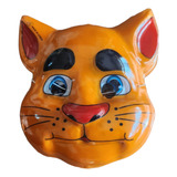 Máscaras Gato × 12 Cotillón Cumpleaños Animales Disfraces 