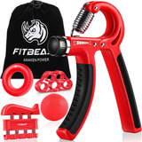 Fitbeast Hand Grip Strengthener Workout Kit (5 Pack) Fore Ac