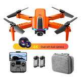 Mini Drones Espías De Doble Cámara 4k Hd Baratos +2 Baterías
