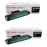 Combo 2 Toner Generico W1105a Para Hp 107w 135w Mfp137fnw 