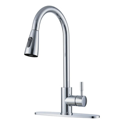 Griferia Monocomando Canilla Cocina Extensible Flexible Cromado Mst-41106 Neró | MercadoLibre