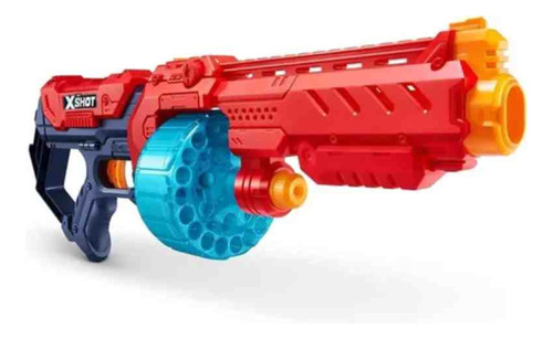 Pistola Lanza Dardos X-shot Escopeta Turbo Fire Con Tambor