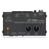 Amplificador De Auricular Behringer Monitor Ma400