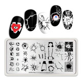 Born Pretty Placa Estampa Uñas Stamping Texturas Marmol