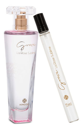 Perfume Feminino Grace La Rose Sublime 100ml E Pocket 15ml