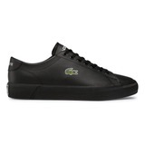 Zapatos Lacoste Gripshot Leather Black - Hombre