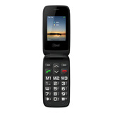 Telefono Senior Mlab 9204 Shell 4g Sos 2.8 Pulgadas Negro