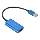 Tarjeta De Captura De Video Hdmi A Usb 1080p 60hz,