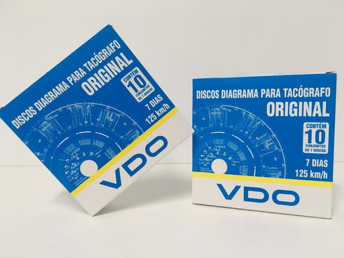 Discos De Tacografo Semanales Vdo 125 Km/h (10 Semanas)