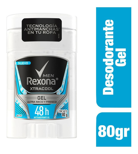 Desodorante Rexona Men Xtracool Gel X 80g