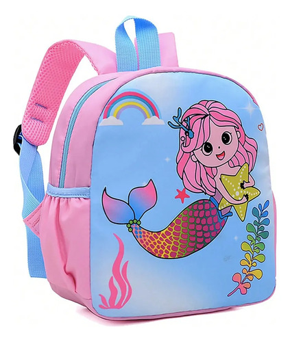 Mochila Preescolar Dibujos Animados Spiderman 3d Para Niños