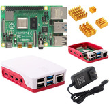 Raspberry Pi 4 Modelo B 2gb Ram Carcasa Fuente 5v 3a Pi4 Kit