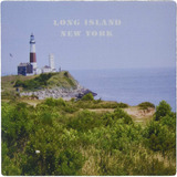 Mouse Pad Imagen Long Island Ny Faro Montauk 8 X 8 Pulgadas