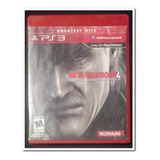 Metal Gear Solid 4, Juego Ps3 Varios Idiomas