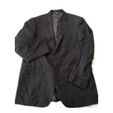 Blazer Saco George Talla 44l Color Negro (moda Casual,klein)