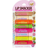 Lip Smacker Original Flavors Party Pack Brillos Labiales, 8