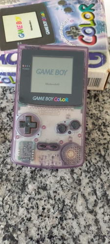 Nintendo Game Boy Color Standard Cor Atomic Purple