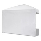 Lona Repuesto Pared Lateral Toldo Plegable 3x4.5 Mts Color Blanco