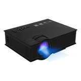 Projetor Uc68 Hdmi, Wi-fi 2 Saídas Áudios Unic 1800 Lumens