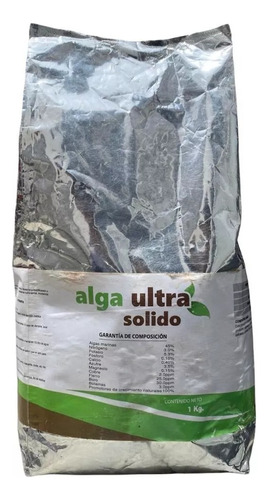 Alga Marina Solida 45 % Fertilizante Organico Con Micros 1kg