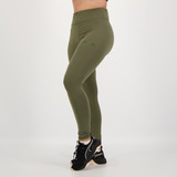 Calça Legging Puma Her High Waist Feminina Verde Militar