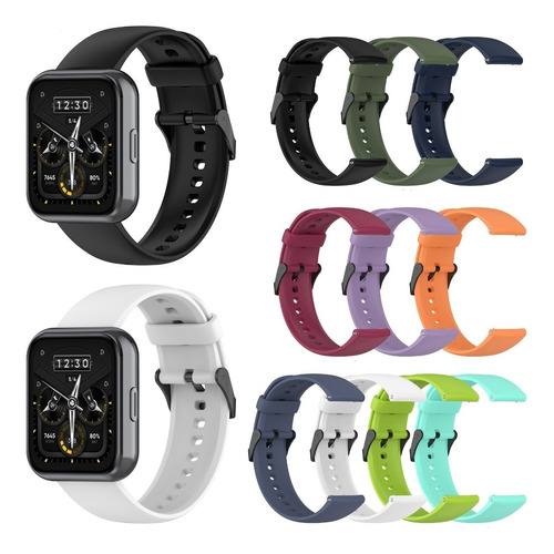 Malla Siliconada Varios Colores Para Xiaomi Amazfit Gtr 4 