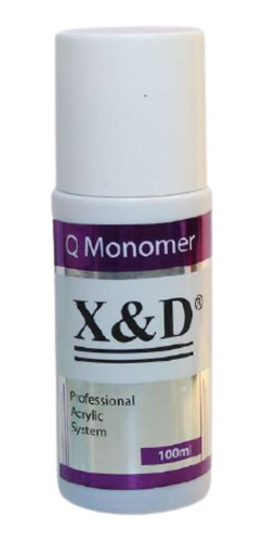 Monomer Liquido Pó Acrilico Gel De Unha 75ml Tips X&d Fibra