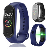 Reloj Smart Watch Smartband M4 New Con Oximetro + 2 Mallas