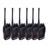 Kit 12 Radios Comunicador Baofeng 777s Profissional Ht Uhf 