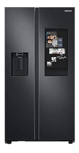 Heladera Samsung Inverter Side By Side Rs27t5561 Black Inox