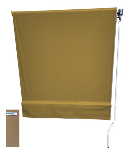 Toldo Porta Janela Vão Espaços, Kit Sem Tubos 2,50 X 2,00