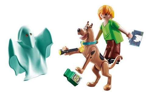 Playmobil 70287 Scooby-doo Con Shaggy Y Fantasma