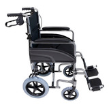 Cadeira De Rodas Preta Dobrável Mobil Vibe 100kgs Aro 12