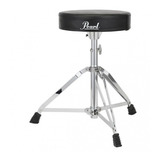 Banqueta De Bateria Pearl D-50 Redonda Reforzada Pata Doble