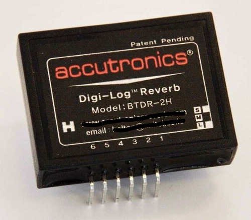 Modulo De Reverb Accutronics Digi-log Btdr-2h