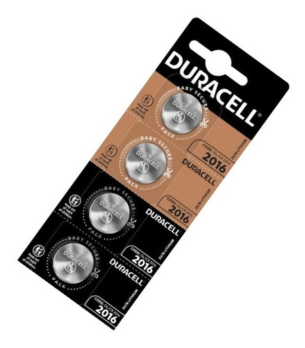 Pack 4 Duracell Cr2016 Dl2016 - Todopilas