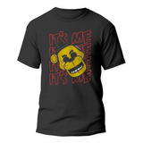 Camiseta Fnaf Five Nights At Freddy's Jogo Game Personagens 