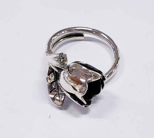 Anillo Tulipán De Plata 925