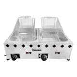 Fritadeira Industrial Ludinox Ftc2 10l Aço