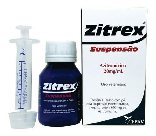 Zitrex Suspensão 20mg/ml - Cepav